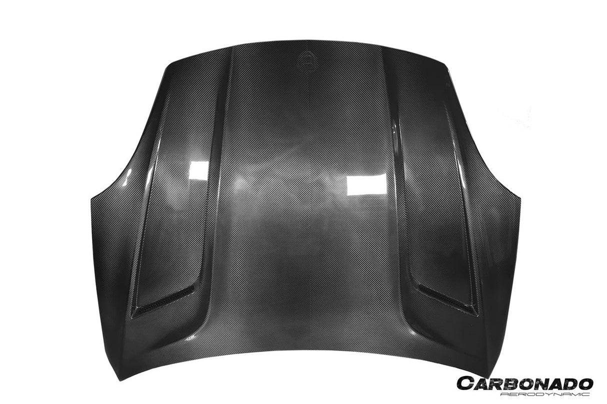 2018-2023 Porsche 9Y0 Cayenne S Coupe E-Hybrid Turbo TKT Style Dry Carbon Fiber Hood
