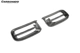 2018-2023 Porsche 9Y0.1 Cayenne Turbo TKT Style Dry Carbon Fiber Front Bumper Vent Cover