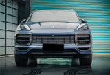 2018-2023 Porsche 9Y0.1 Cayenne Turbo TKT Style Dry Carbon Fiber Front Bumper Vent Cover