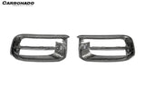 2018-2023 Porsche 9Y0.1 Cayenne Turbo TKT Style Dry Carbon Fiber Front Bumper Vent Cover