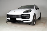 2018-2023 Porsche 9Y0 Cayenne SD Turbo Turbo GT KT-Style Front Lip