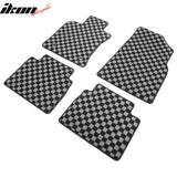 2018-2024 Toyota Camry Floor Mat Carpet Black Gray Plaid Polypropylene