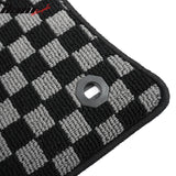 2018-2024 Toyota Camry Floor Mat Carpet Black Gray Plaid Polypropylene