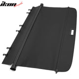 Rear Cargo Cover for Volkswagen Tiguan 2018-2024 Carbon Fiber Texture