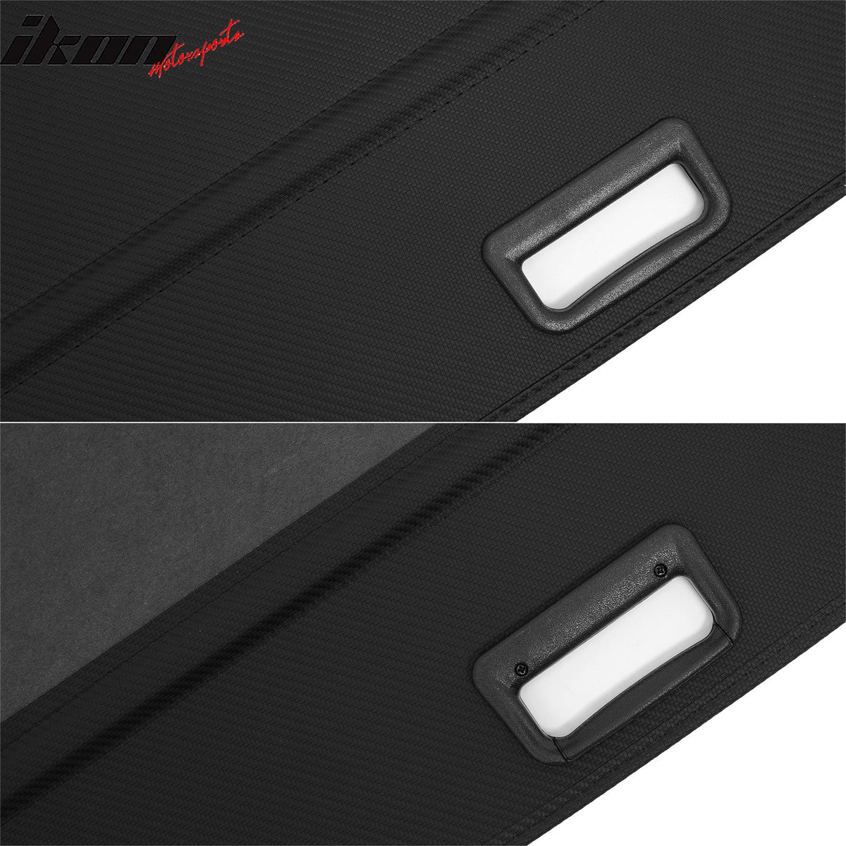 Rear Cargo Cover for Volkswagen Tiguan 2018-2024 Carbon Fiber Texture