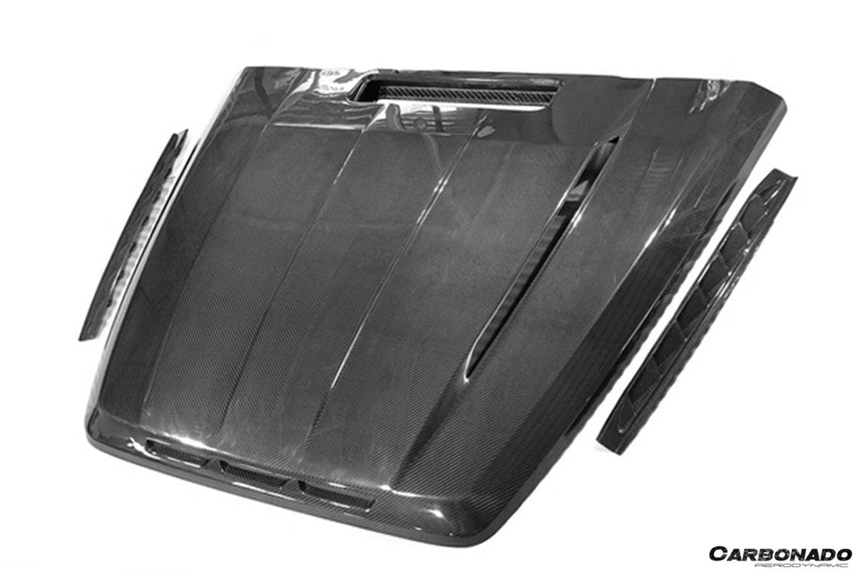 2018-UP Mercedes Benz G-Wagon Class W464 W465 Autoclave Carbon Fiber Hood Carbonado (TP) | Fits: G500, G550, G63 AMG