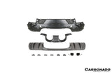 2018-2026 Porsche 9Y0 9Y3 Cayenne SUV and Coupe Convert TurboGT Style Rear Bumper With Exhaust Adapter Pipe | Fits S, E-Hybrid