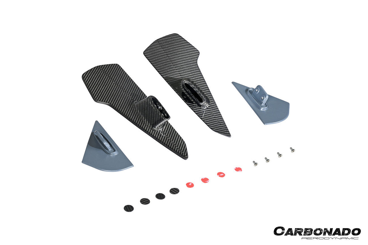 2018-2025 Porsche Cayenne 9Y0 9YA KT Style Autoclaved Carbon Fiber Roof Spoiler | Fits S GTS E-Hybrid (Dont fit Coupe)