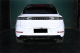 2018–2026 Porsche Cayenne 9Y0 9YB Autoclaved Carbon Fiber Rear Diffuser Carbonado (KT)  Fits: All Cayenne  Cayenne Coupé Full Range
