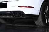 2018–2026 Porsche Cayenne 9Y0 9YB Autoclaved Carbon Fiber Rear Diffuser Carbonado (KT)  Fits: All Cayenne  Cayenne Coupé Full Range
