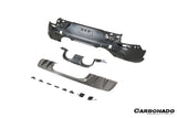 2018-2026 Porsche 9Y0 9Y3 Cayenne SUV and Coupe Convert TurboGT Style Rear Bumper With Exhaust Adapter Pipe | Fits S, E-Hybrid