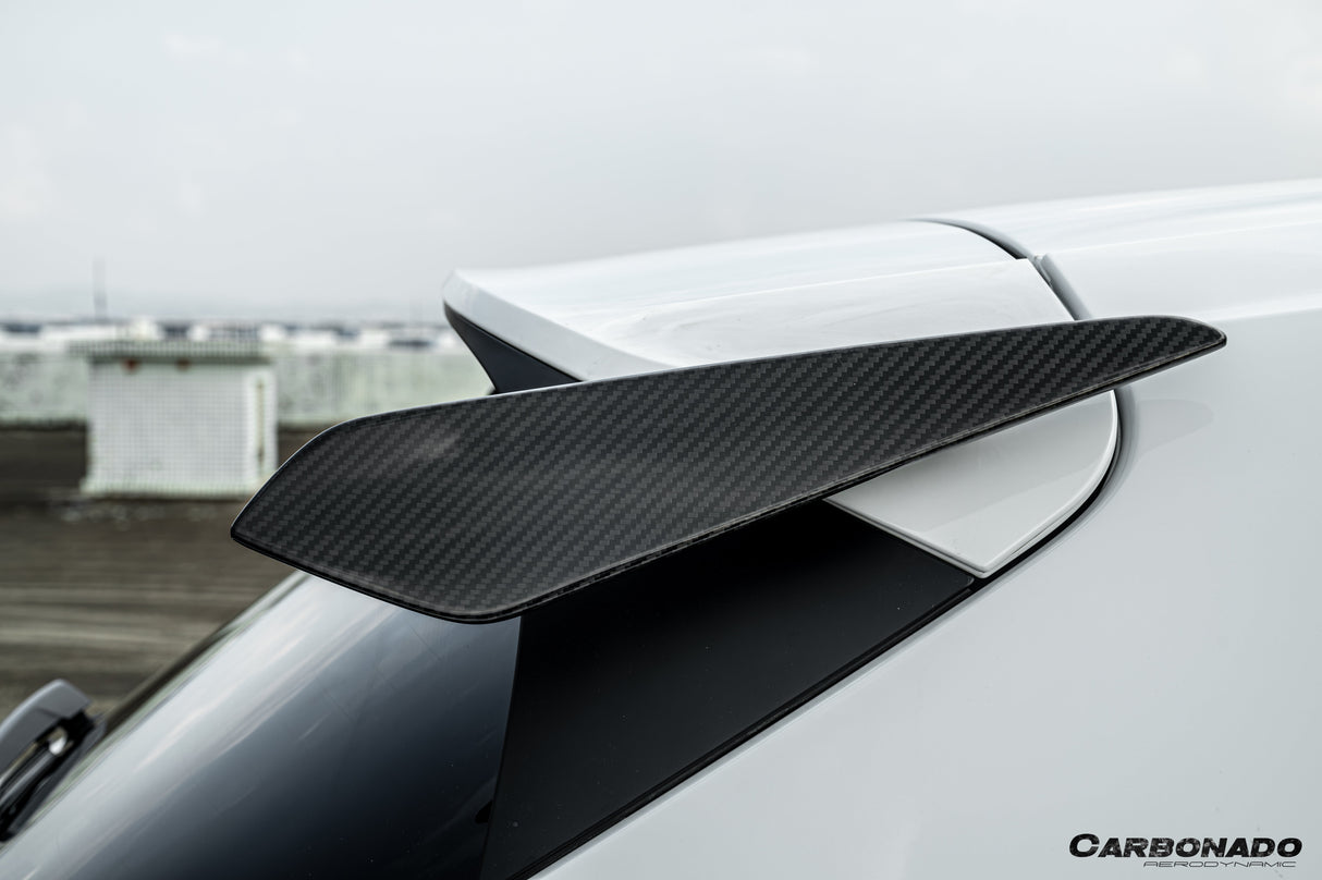 2018-2025 Porsche 9Y0 9YA Cayenne S, GTS, E-Hybrid, Turbo GT Style Dry Carbon Fiber Roof Spoiler (Dont fit Coupe)