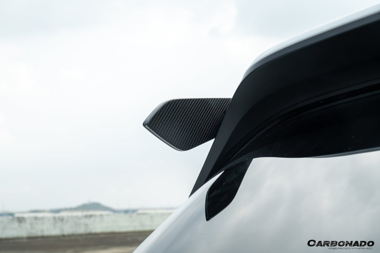 2018-2025 Porsche 9Y0 9YA Cayenne S, GTS, E-Hybrid, Turbo GT Style Dry Carbon Fiber Roof Spoiler (Dont fit Coupe)