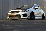 Subaru WRX/ STI Carbon Fiber Wind Splitter w/ Rods 2018-2021 (APR Performance Lip)
