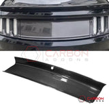 Real Carbon Fiber Rear Deck Lid Panel Cover for 2015–2023 Ford Mustang