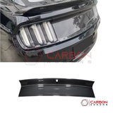 Real Carbon Fiber Rear Deck Lid Panel Cover for 2015–2023 Ford Mustang