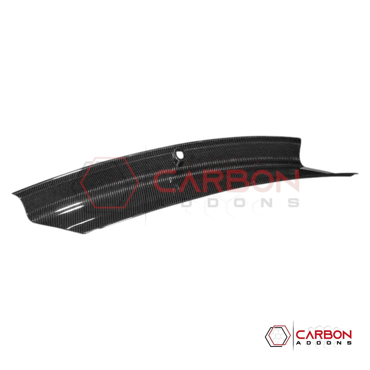 Real Carbon Fiber Rear Deck Lid Panel Cover for 2015–2023 Ford Mustang