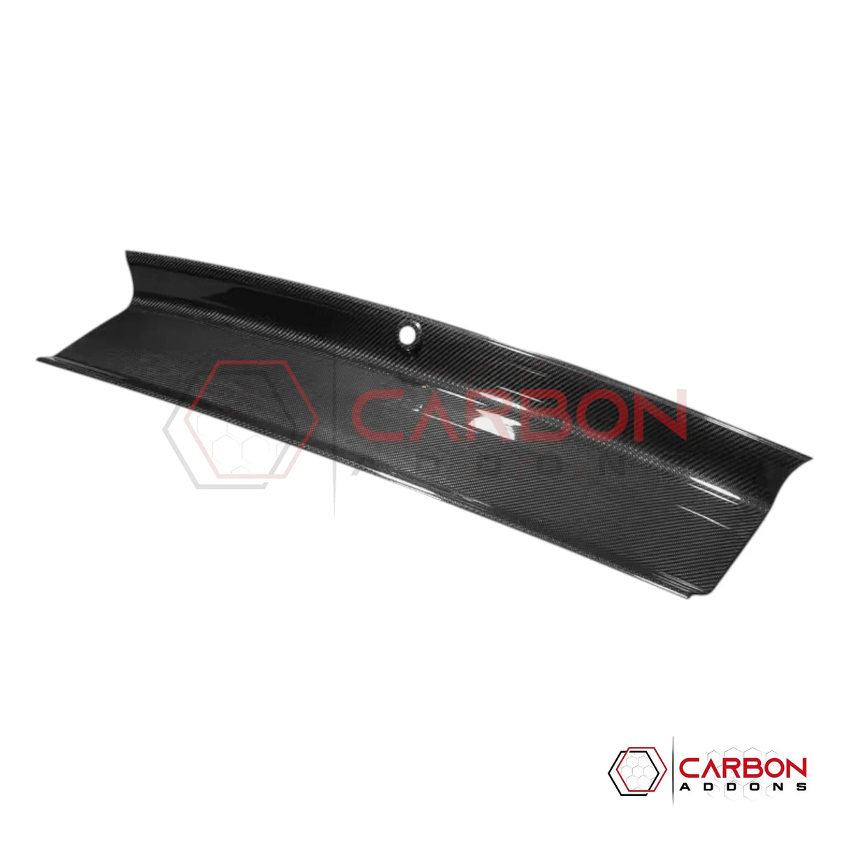 Real Carbon Fiber Rear Deck Lid Panel Cover for 2015–2023 Ford Mustang