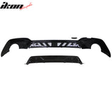 2019-2022 BMW G20 330i M Sport MP Style Gloss Black Rear Diffuser