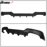 2019-2022 Toyota Corolla Hatchback E210 Rear Diffuser Bumper Splitter