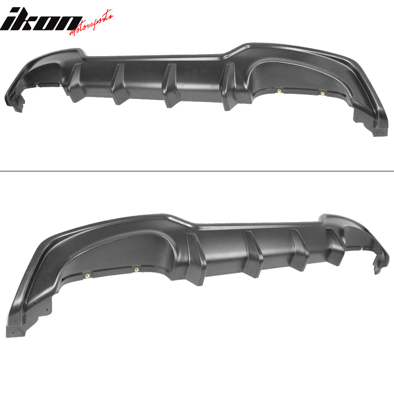 2019-2022 Toyota Corolla 5Dr Rear Diffuser Splitter Dual Muffler Tip