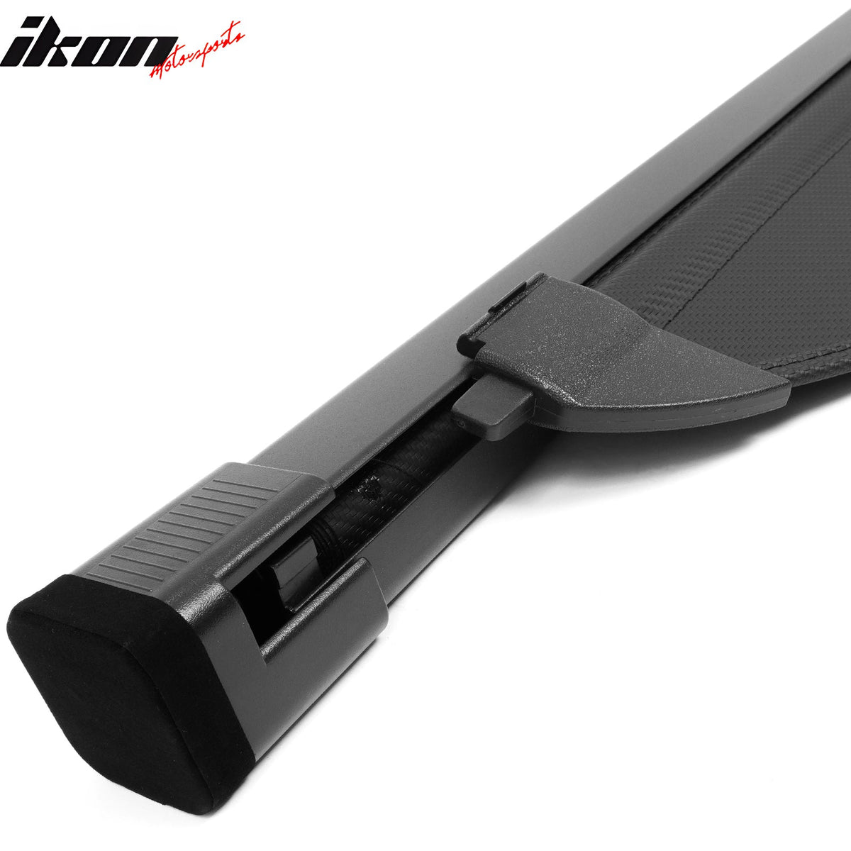 Rear Trunk Cargo Cover for Hyundai Santa Fe 2019-2023 Carbon Fiber Texture