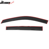 2019-2023 Ford Ranger T8 Crew Cab Window Visors In Channel Rain Guard