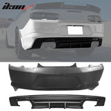 2019-2024 Chevy Camaro LT/LS/SS OE Rear Bumper Cover & Matte Diffuser