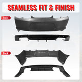 2019-2024 Chevy Camaro LT/LS/SS OE Rear Bumper Cover & Gloss Diffuser