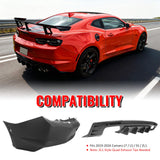 2019-2024 Chevy Camaro LT/LS/SS/ZL1 OE Rear Bumper+IKON Matte Diffuser