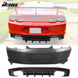 2019-2024 Chevy Camaro LT/LS/SS/ZL1 OE Rear Bumper+IKON Matte Diffuser