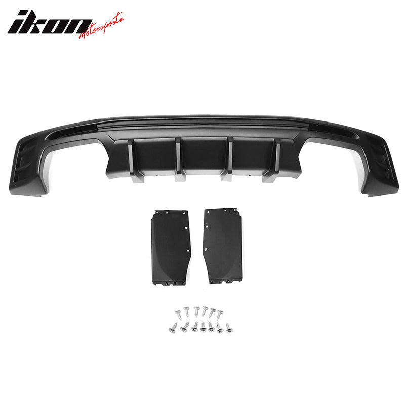 2019-2024 Chevy Camaro LT/LS/SS/ZL1 OE Rear Bumper+IKON Matte Diffuser