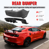 2019-2024 Chevy Camaro LT/LS/SS/ZL1 OE Rear Bumper+IKON Gloss Diffuser