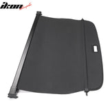 2019-2024 Volvo V60 Wagon Black Trunk Cargo Cover PVC Aluminum Rod