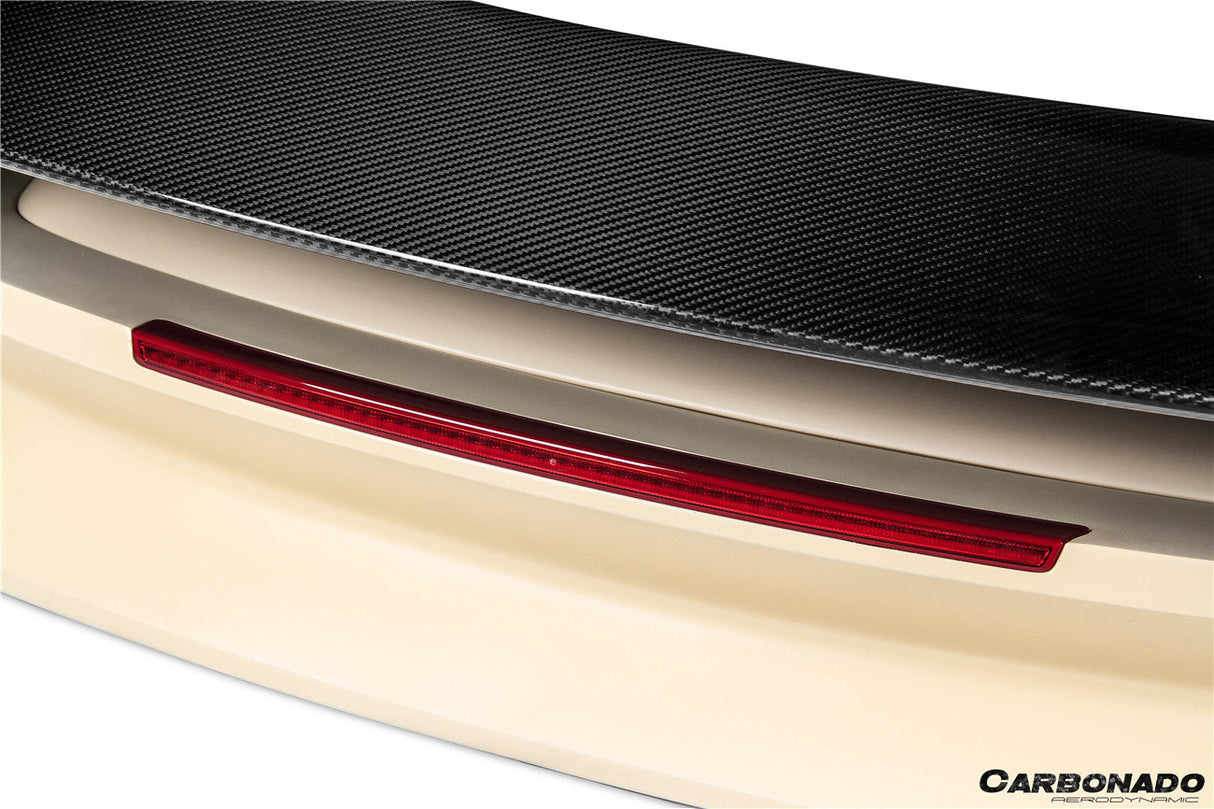 2019-2024 Porsche 911 992 Autoclave Carbon Fiber Trunk Spoiler Wing Carbonado (SD) Fits: Carrera, S, 4, 4S, GTS