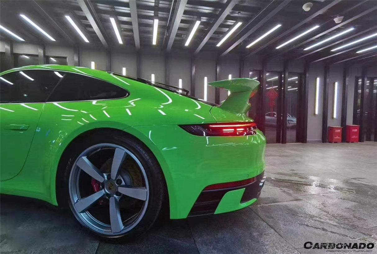 2019-2024 Porsche 911 992 Autoclave Carbon Fiber Trunk Spoiler Wing Carbonado (SD) Fits: Carrera, S, 4, 4S, GTS