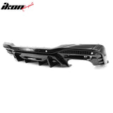 2024-2026 Ford Mustang Rear Bumper Diffuser Competition Style Gloss Black