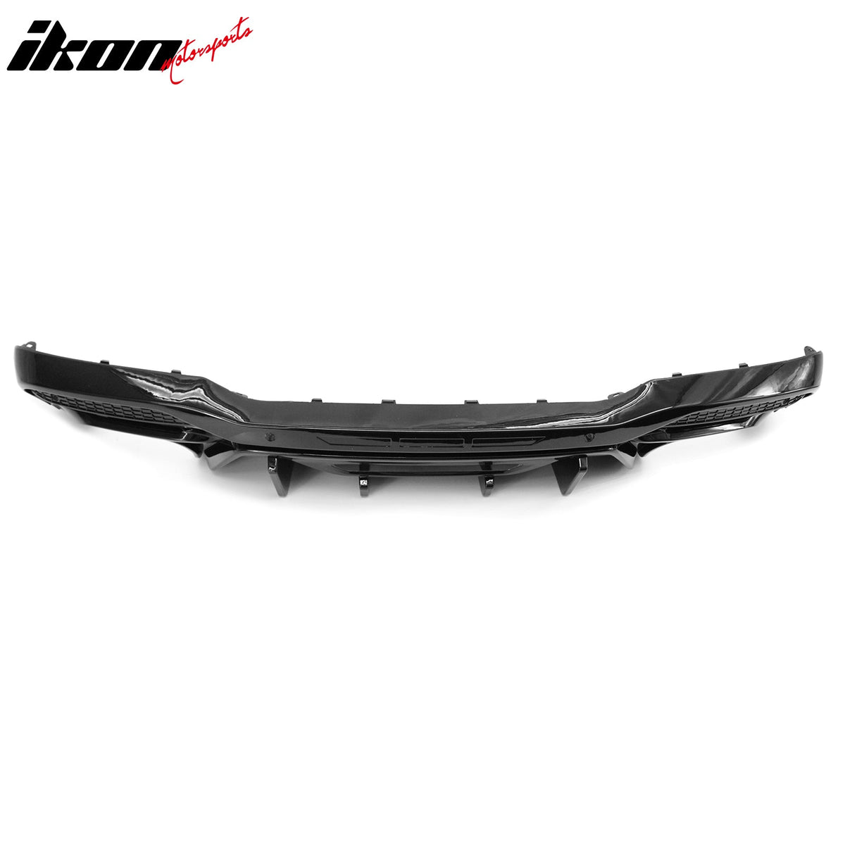 2024-2026 Ford Mustang Rear Bumper Diffuser Competition Style Gloss Black