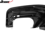 2024-2026 Ford Mustang Rear Bumper Diffuser Competition Style Gloss Black