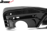 2024-2026 Ford Mustang Rear Bumper Diffuser Competition Style Gloss Black