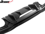 2024-2026 Ford Mustang Rear Bumper Diffuser Competition Style Matte Black