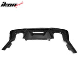 2024-2026 Ford Mustang Rear Bumper Diffuser Dark Horse Style Gloss Black