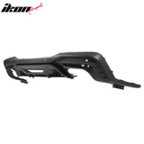 2024-2026 Ford Mustang Rear Bumper Diffuser Dark Horse Style Matte Black