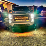 2019+ GMC Sierra 1500 Dual 40s Light Bars - SLIM