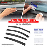 2019-2026 Nissan Altima Window Visors Smoke Acrylic Rain Sun Wind Deflectors Guard Side Door Shade 4PCS Set