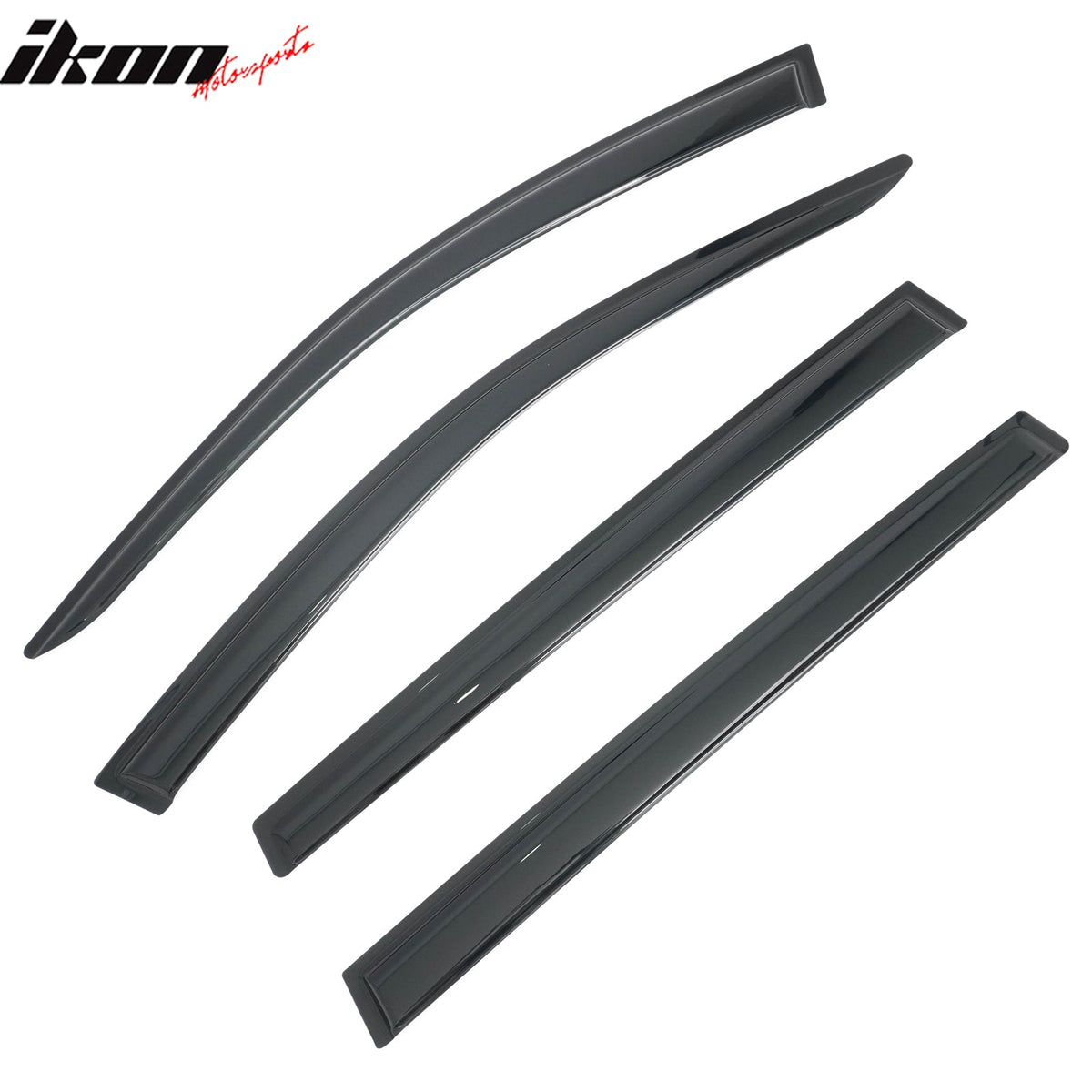2019-2026 Subaru Ascent Window Visors Smoke Acrylic Rain Sun Deflectors Side Door Wind Guard 4PCS Set