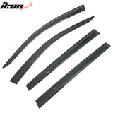 2019-2026 Subaru Ascent Window Visors Smoke Acrylic Rain Sun Deflectors Side Door Wind Guard 4PCS Set