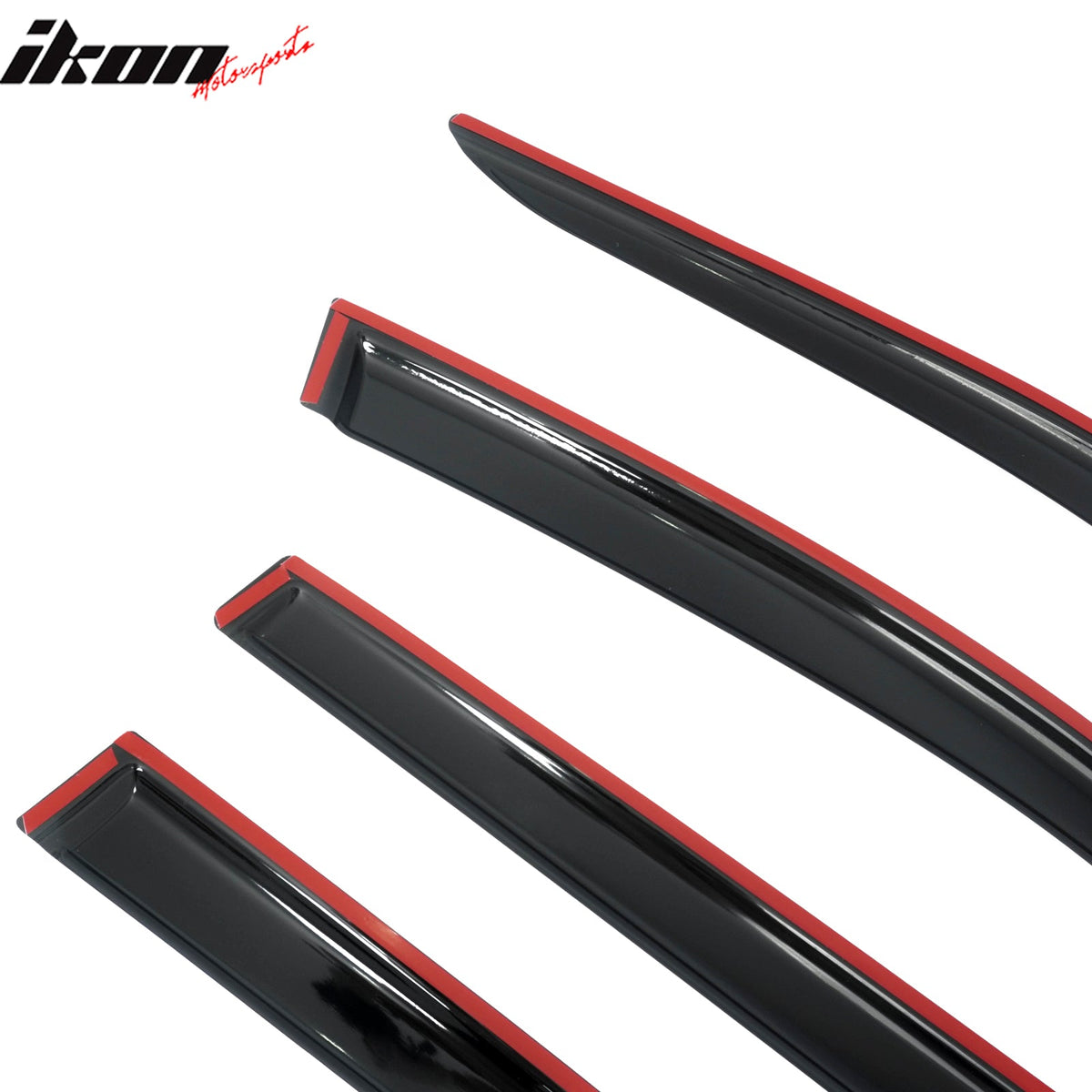 2019-2026 Subaru Ascent Window Visors Smoke Acrylic Rain Sun Deflectors Side Door Wind Guard 4PCS Set