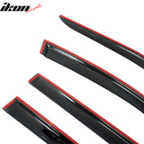 2019-2026 Subaru Ascent Window Visors Smoke Acrylic Rain Sun Deflectors Side Door Wind Guard 4PCS Set