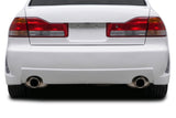 1998-2002 Honda Accord 4DR Gralix B-2 Rear Bumper Cover (dual exhaust) - 1 Piece